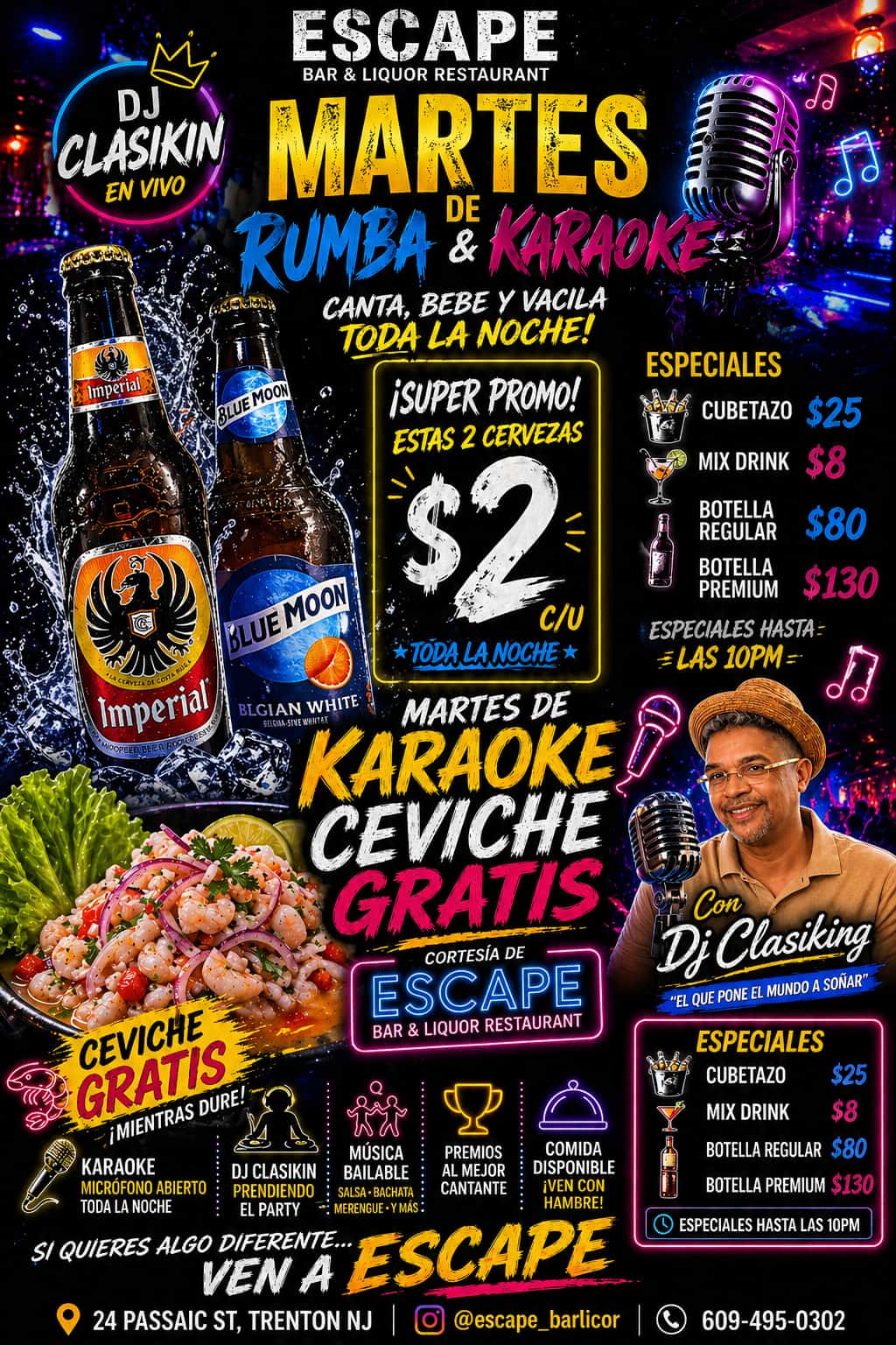 Martes de Rumba & Karaoke